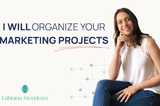 organize and manage your marketing projects, workflows and deliverables