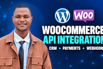 connect wordpress woocommerce API CRM payment gateway webhook integration