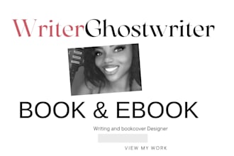 be your ghostwriter for book or ebook in english french