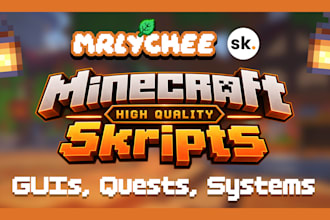 develop custom minecraft skripts