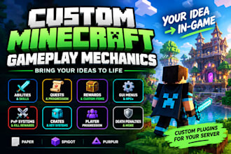 add custom gameplay mechanics to your minecraft server