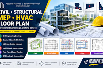 civil structural engineering mep hvac floor plan in louisiana connecticut idaho