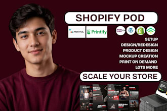shopify store dropshipping print on demand website shopify print on demand