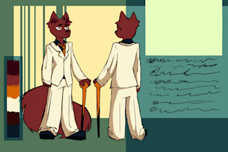 furry character sheets for you