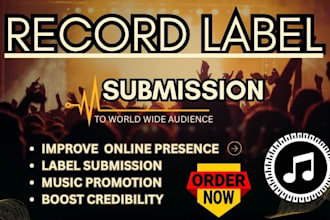 do professional record label submission to targeted labels