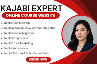 create kajabi online course kajabi course website expert