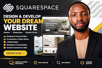 design, redesign and customize your squarespace site