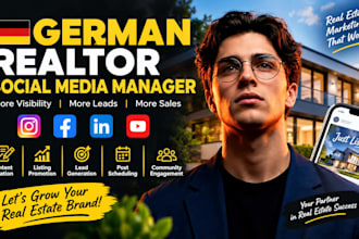 be your german realtor social media manager for your real estate business