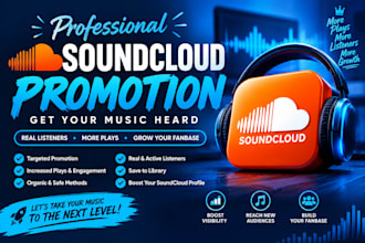 boost your soundcloud track with organic music promotion and reposts