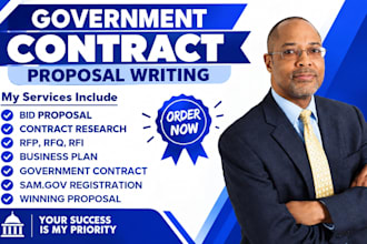write winning rfp proposal for government contract bids in 24hrs