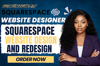 streamline and design squarespace website for your business