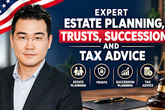provide expert estate planning trusts succession and tax advice