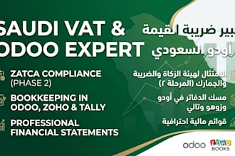 do saudi vat filing zatca compliance and bookkeeping in odoo or tally