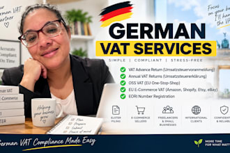 prepare german vat return, annual vat returns, oss vat, eu ecommerce vat, eori