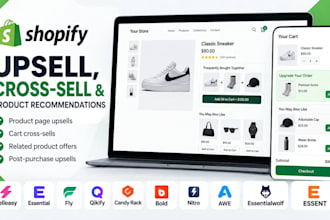setup shopify upsell cross sell selleasy essential fly qikify candy rack bold