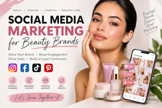 do skincare cosmetics beauty brand social media content marketing