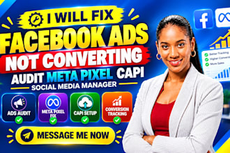 fix facebook ads not converting audit meta pixel capi social media manager