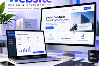 build a responsive business website