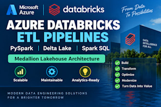 build azure databricks etl pipelines using pyspark and delta lake