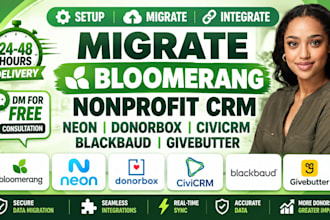 migrate bloomerang neon nonprofit crm ngo donorbox civicrm blackbaud givebutter