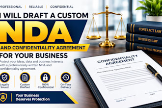 draft a custom nda and confidentiality agreement for your business