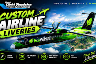 create msfs 2020 msfs 2024, custom airline liveries xplane flight simulator