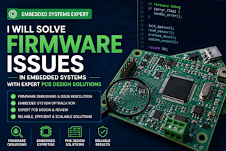 solve firmware issues in embedded systems with expert pcb design solutions