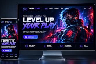 design high converting steam capsule art and steam page banner