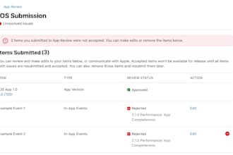 fix your ios app store rejection issues
