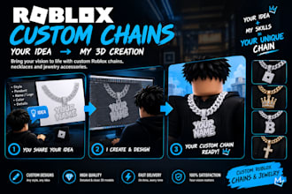 create custom roblox chains, necklaces, and jewelry accessories