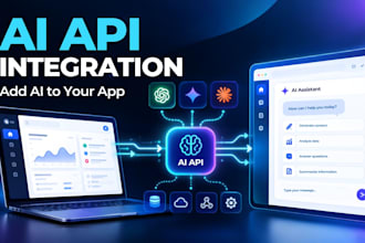 integrate ai apis into your website or software