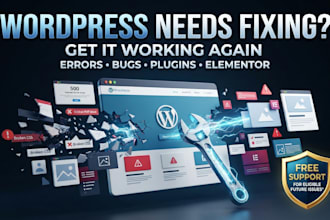fix wordpress issues, errors, bugs, css, provide wp help