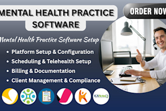 setup mental health practice software via simplepractice therapynotes theranest