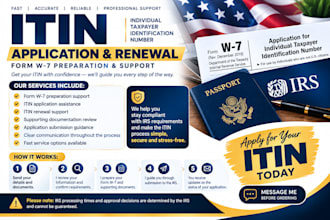 apply your itin individual taxpayer identification number as an irs caa
