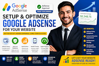 setup and optimize google adsense for your website