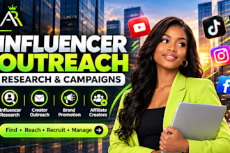 do influencer research outreach instagram content campaign management