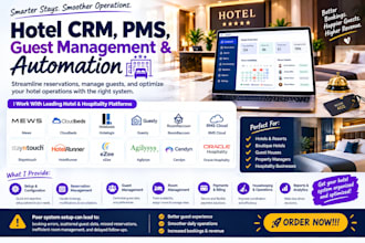 setup hotels and hospitalities mews cloudbeds hotelogix guesty roomraccoon
