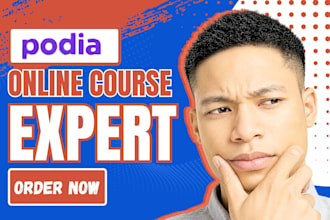 be your podia expert, build podia website, podia online course