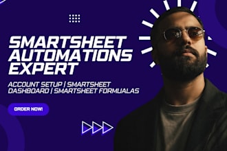 build a smartsheet automation smartsheet dashboard to help visualise your data