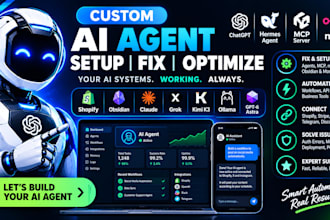 setup jarvis ai dashboard openclaw hermes claude code mcp shopify n8n automation