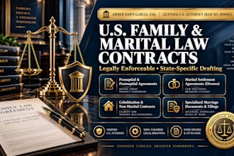 draft a US marital settlement agreement for divorce