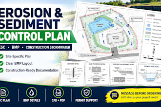 create an erosion and sediment control esc plan
