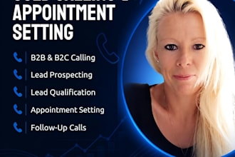 b2b b2c cold calling telemarketer and appointment setter