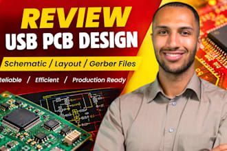 expertly review your pcb design schematic pcb layout issues