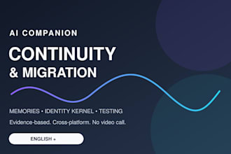 preserve and migrate your ai companion identity and memories