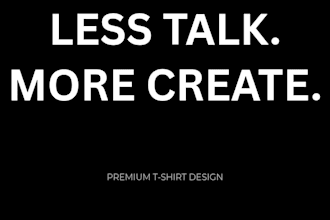 design a modern custom t shirt