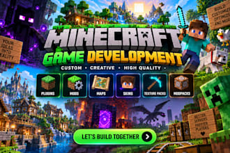 build minecraft modpack game mods modpack skin edit texture packs minecraft gfx