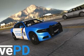develop fivem fivepd cops, lspd, sheriff server