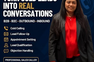 turn cold leads into conversations and booked appointments