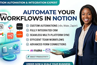 setup notion automation notion workflows notion crm and workspace integration